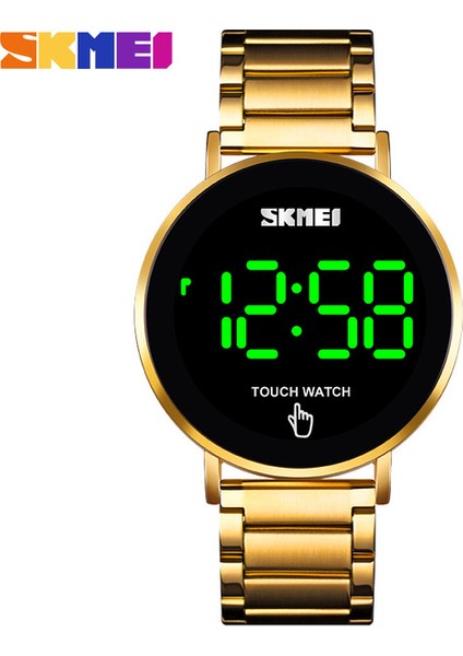 Altın Skmeı Erkekler Saatler Spor Su Geçirmez Moda Elektronik LED Dijital Saat Erkek Elbise Kol Saati Tarih Saat Erkek Relogio Masculino (Yurt Dışından)