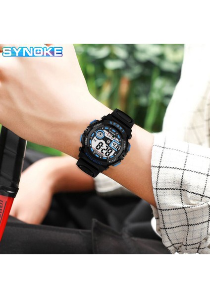 Sarı Marka Siyah Dijital Saat Erkekler Kadınlar Için Spor Su Geçirmez Açık Kronograf El Saati Piyade Şok Öğrenci Kol Saati (Yurt Dışından) indirimleri