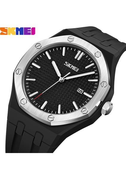 Kırmızı Spor Saatler Erkekler Için Mavi Üst Marka Lüks Askeri Deri Kol Saati Adam Saat Moda Chronograph Kol Saati Skmeı Montre (Yurt Dışından)