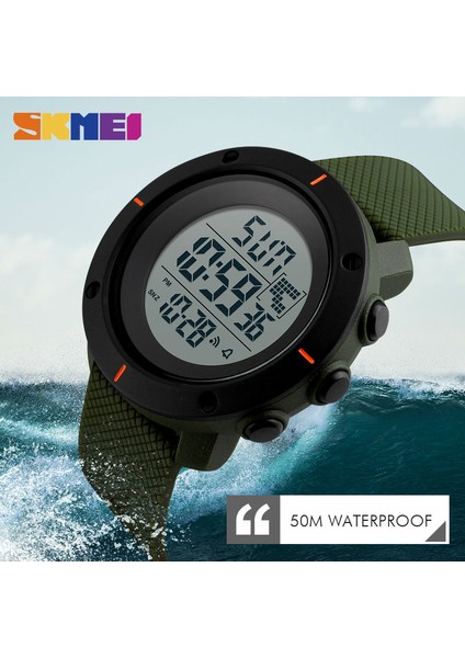 Gri Skmeı Açık Spor Izle Erkekler Çok Fonksiyonlu Kronograf 5bar Su Geçirmez Çalar Saat Dijital Kol Saatleri Reloj Hombre 2021 Yeni (Yurt Dışından) modelleri