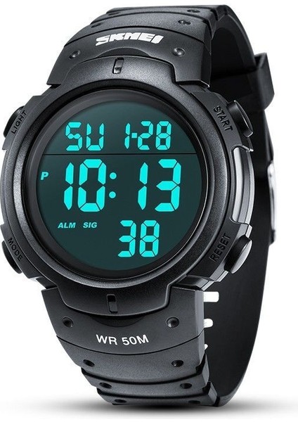Siyah Skmeı Marka Erkek Spor Saatler Yüzmek 50 M Su Geçirmez Dijital LED Askeri Izle Saat Erkek Elektronik Kol Saatleri Reloj Hombre (Yurt Dışından) modelleri
