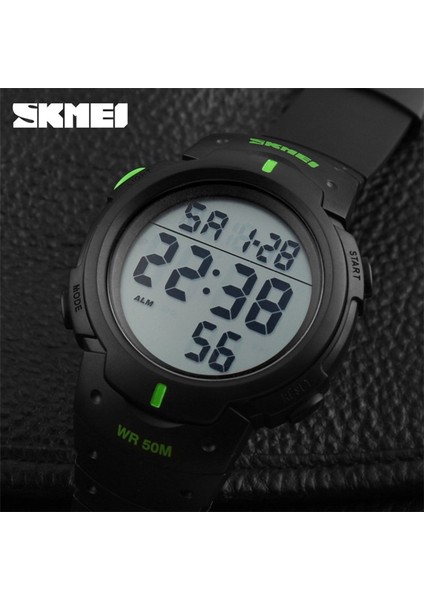 Siyah Skmeı Marka Erkek Spor Saatler Yüzmek 50 M Su Geçirmez Dijital LED Askeri Izle Saat Erkek Elektronik Kol Saatleri Reloj Hombre (Yurt Dışından) indirimleri