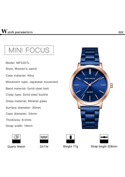 Kutu ile Mavi Mınıfocus Gül Altın Izle Kadın Saatler Bayanlar Yaratıcı Çelik Kadın Bilezik Saatler Kadın Su Geçirmez Saat Relogio Feminino (Yurt Dışından) modelleri