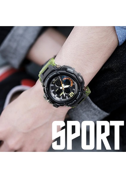 Siyah Skmeı Erkekler Askeri Spor Izle 1343 Yeni 50 M Su Geçirmez Ordu Izle Dayanıklı Şok LED Kuvars Dijital Saat Relogios Masculino (Yurt Dışından) modelleri