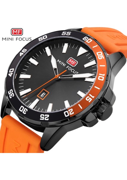 Mını Focus Lüks Marka Erkek Saatleri Su Geçirmez Kuvars Moda Spor Kol Saati Relogio Masculino Reloj Hombre Silikon Kayış ile Siyah Saat (Yurt Dışından) fiyatları