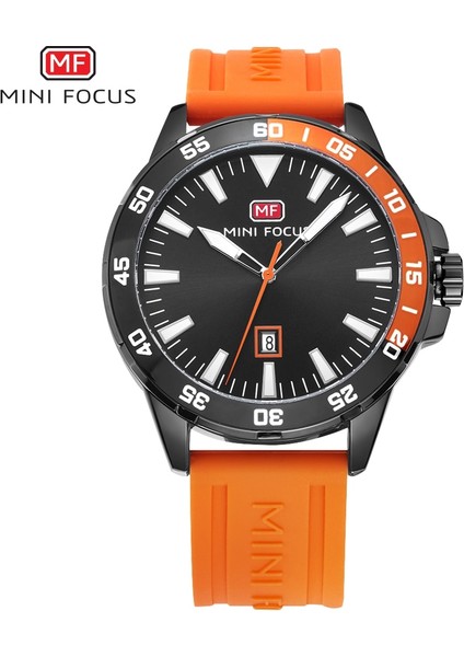 Mını Focus Lüks Marka Erkek Saatleri Su Geçirmez Kuvars Moda Spor Kol Saati Relogio Masculino Reloj Hombre Silikon Kayış ile Siyah Saat (Yurt Dışından) modelleri