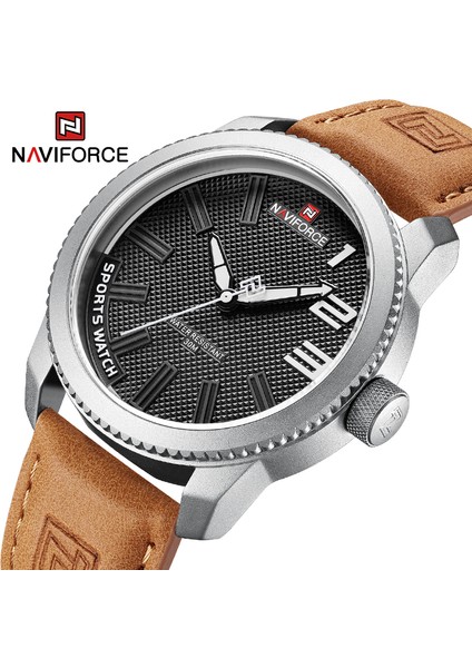 Sgygy Üst Marka Navıforce Yeni Orijinal Izle Erkekler Için Su Geçirmez Kuvars Erkek Saat Askeri Spor Moda Kol Saati Relogio Masculino (Yurt Dışından)