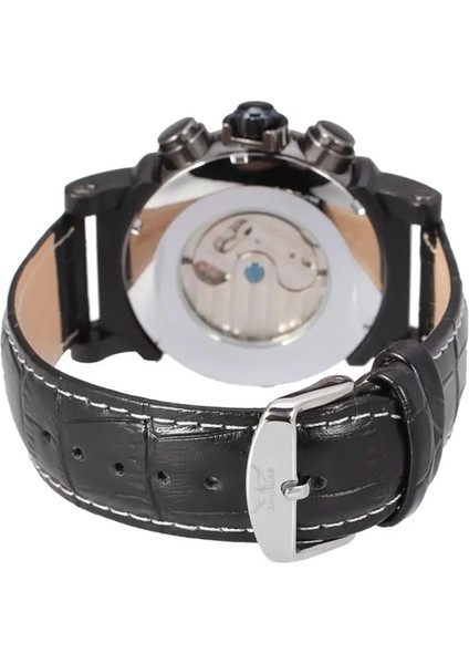 Beyaz Lüks Jaragar Marka Erkek Mekanik Saatı Su Geçirmez Tourbillon Otomatik Iş Saati Rahat Spor Erkek Kol Saati (Yurt Dışından) fırsatları