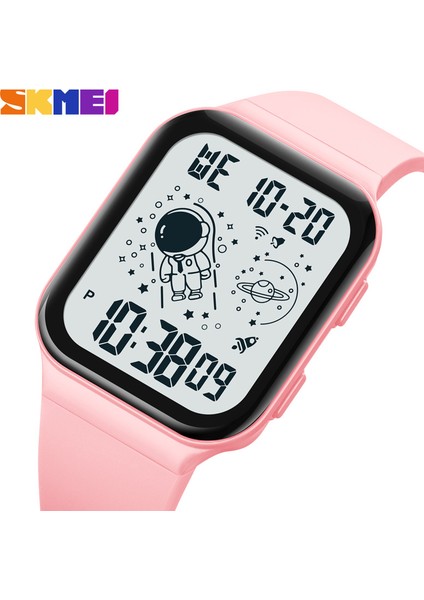 Siyah Siyah Dijital Erkek Kol Saatleri Kadın Çok Fonksiyonlu Geri Sayım Arka Işık Bayanlar Spor Saat Kadın Saat Erkekler Için Skmeı Reloj Hombre (Yurt Dışından) indirimleri