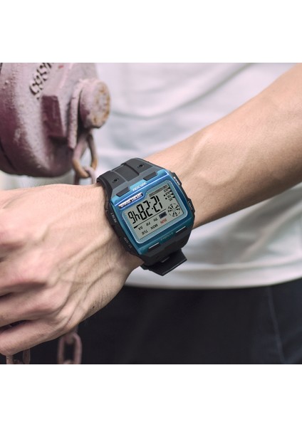 9801 Siyah Synoke Erkekler Dijital Saatler Doğa Sporları Moda Çok Fonksiyonlu Su Geçirmez Büyük Kadran Aydınlık Bilek Saatler Alarm Erkekler Saatler (Yurt Dışından) modelleri