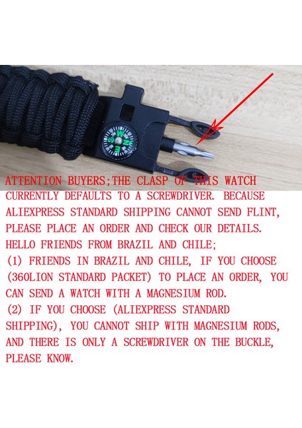 Siyah Kayış Kutusu ile Addıes Erkekler Askeri Spor Dijital Saatler Pusula Açık Hayatta Kalma Çok Fonksiyonlu Su Geçirmez Erkek Saati Relogio Masculino (Yurt Dışından) fiyatları