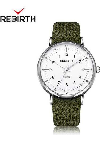 Yeşil Moda Yeniden Doğuş Erkekler Saatler Rahat Erkek Üst Marka Lüks Kuvars Naylon Kayış Saat Spor Erkek Saatler Adam Kol Saatleri Yeni (Yurt Dışından)