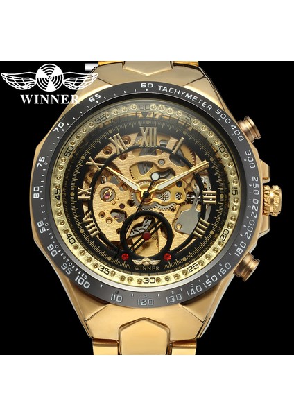 WR806713 Kutusu ile Kazanan Klasik Otomatik Mekanik Erkek Kol Saati Askeri Ordu Spor Erkek Saat Üst Marka Lüks Adam Izle Hediye 8067 (Yurt Dışından) fiyatları