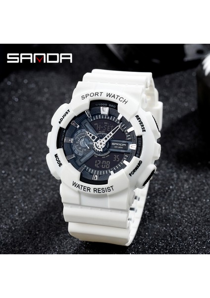 Kırmızı Sarı Sanda Yeni Stil Kore Sürümü Gençlik Gece Lambası Elektronik Hareketi Moda Moda Öğrenci Izle (Yurt Dışından) modelleri