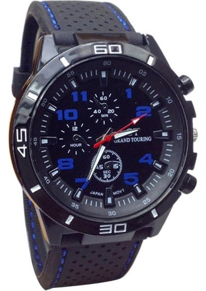 Mavi Saatler Erkek 2022 Kuvars Izle Erkekler Askeri Saatler Spor Kol Saati Silikon Moda Saatleri Часы Мужские Relojes Para Hombre (Yurt Dışından)