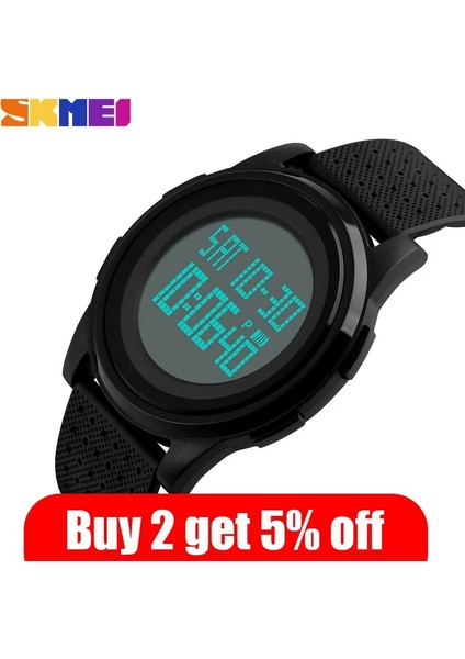 Mavi Skmeı Erkek Kadın LED Dijital Saat Spor Ince Saatler Su Geçirmez Erkek Kadın Kol Saatleri Relogio Masculino Feminino Saat 1206 (Yurt Dışından) modelleri