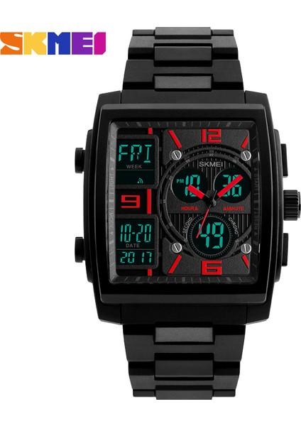 Siyah Skmeı Askeri Spor Izle Erkekler Üst Marka Lüks Su Geçirmez Elektronik Dijital Bilek Saatler Erkekler Için Erkek Saat Relogio Masculino (Yurt Dışından) fiyatları