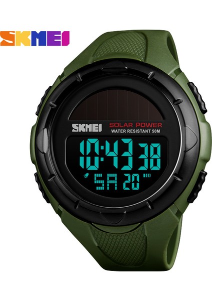 Kırmızı Skmeı Güneş Enerjisi Açık Spor Saatler Erkekler Şok Dijital Saat Chrono 50 M Su Geçirmez Kol Saatleri Erkek Relogio Masculino (Yurt Dışından) modelleri