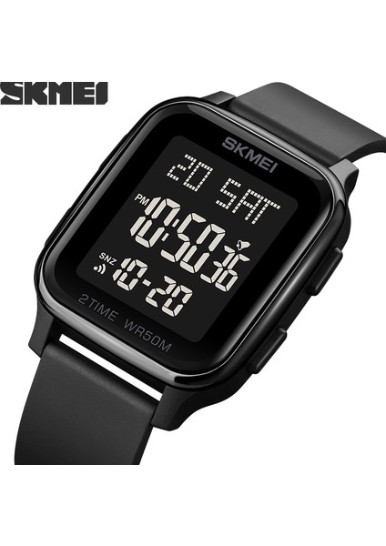 Kırmızı Skmeı Dijital Saat Erkekler Için Chrono Geri Sayım Elektronik Hareketi Kol Saatleri Su Geçirmez Spor Erkek Saat Orijinal Marka Saat (Yurt Dışından) fiyatları