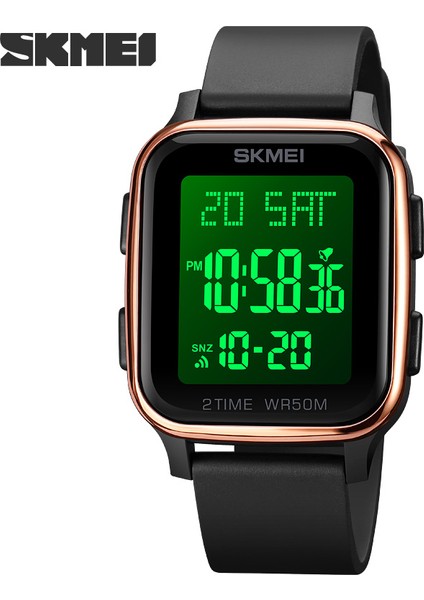 Kırmızı Skmeı Dijital Saat Erkekler Için Chrono Geri Sayım Elektronik Hareketi Kol Saatleri Su Geçirmez Spor Erkek Saat Orijinal Marka Saat (Yurt Dışından) indirimleri