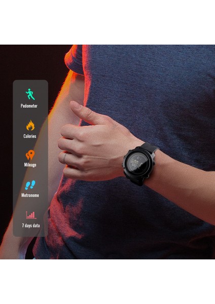 Abs Kadran Siyah Skmeı 1418 Altimetre Barometre Termometre Yükseklik Erkekler Dijital Saatler Spor Saat Tırmanma Yürüyüş Kol Saati Montre Homme (Yurt Dışından) fırsatları