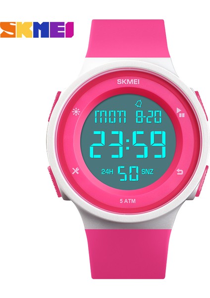 Mavi Kadın Saatler Su Geçirmez LED Dijital Bayanlar Spor Izle Kadın Çok Fonksiyonlu Erkek Kız Kol Saati Montre Femme Skmeı 2018 (Yurt Dışından) modelleri