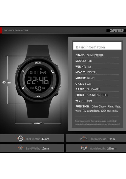 Mavi Kadın Saatler Su Geçirmez LED Dijital Bayanlar Spor Izle Kadın Çok Fonksiyonlu Erkek Kız Kol Saati Montre Femme Skmeı 2018 (Yurt Dışından) indirimleri