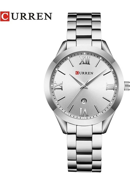 Beyaz Beyaz 2020 Curren Moda Rahat Altın Izle Kadın Saatler Bayanlar 9007 Çelik Kadın Bilezik Saatler Kadın Saat (Yurt Dışından)