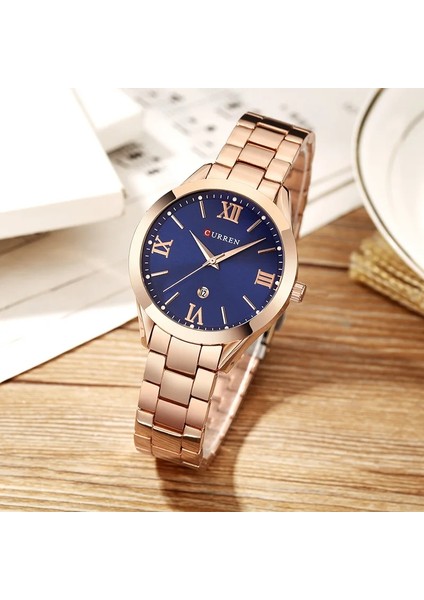 Beyaz Beyaz 2020 Curren Moda Rahat Altın Izle Kadın Saatler Bayanlar 9007 Çelik Kadın Bilezik Saatler Kadın Saat (Yurt Dışından) modelleri