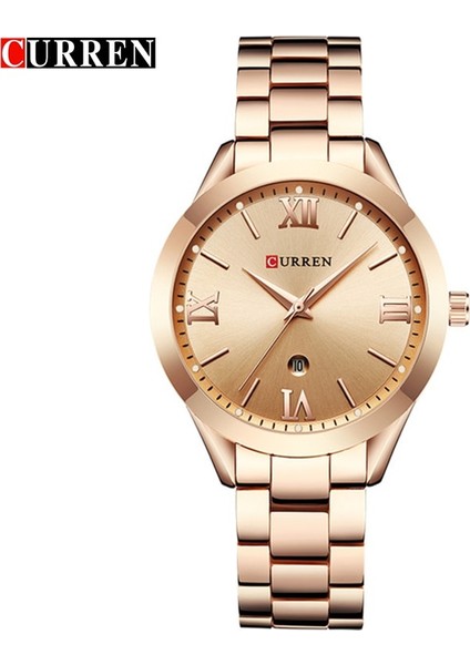Beyaz Beyaz 2020 Curren Moda Rahat Altın Izle Kadın Saatler Bayanlar 9007 Çelik Kadın Bilezik Saatler Kadın Saat (Yurt Dışından) fırsatları