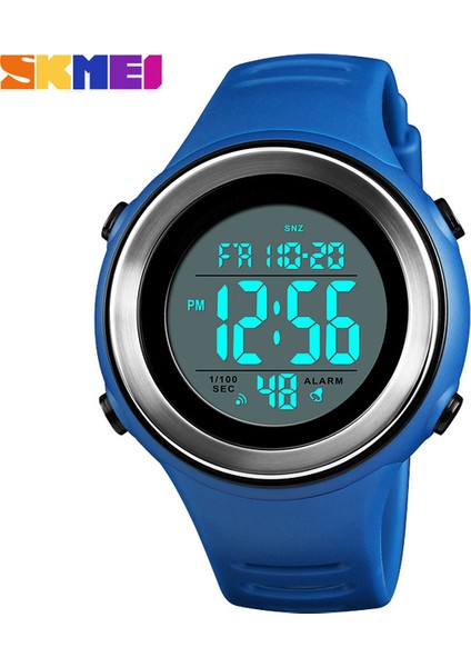 Mavi Erkek Spor Saatleri Skmeı Su Geçirmez Geri Sayım LED Dijital Saat Açık Askeri Çelik Kasa Saat Erkek Relogio Masculino (Yurt Dışından)