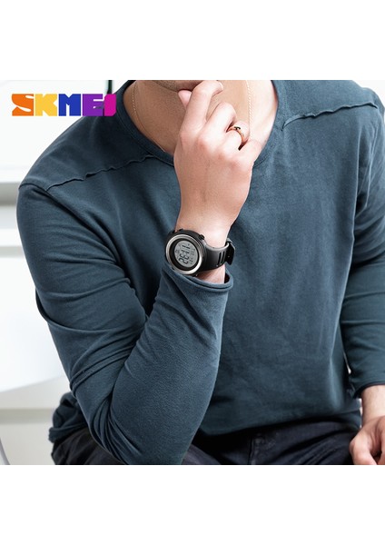 Mavi Erkek Spor Saatleri Skmeı Su Geçirmez Geri Sayım LED Dijital Saat Açık Askeri Çelik Kasa Saat Erkek Relogio Masculino (Yurt Dışından) modelleri