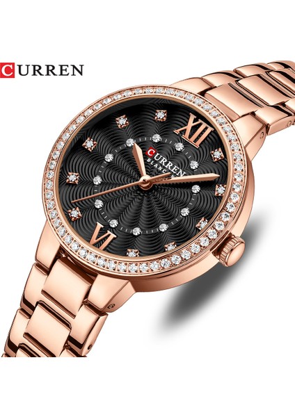 Gül Altın Kutusu Curren Kuvars Kadın Izle Su Geçirmez Lüks Marka Izle Kadınlar Için Zarif Bayanlar Bilezik Izle Saat Kadın Kızlar Kol Saatleri (Yurt Dışından) fiyatları