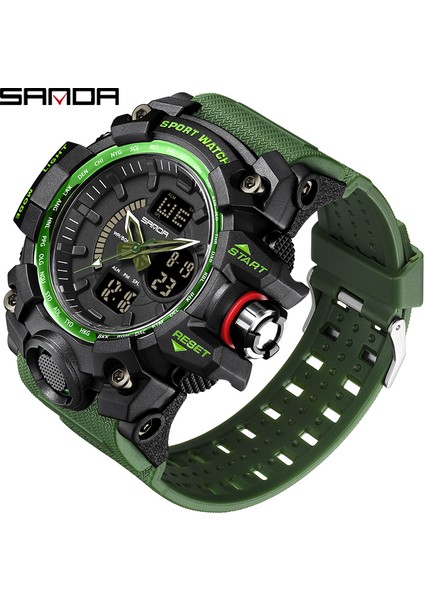 Siyah 3133 Sanda G Tarzı Yeni Lüks Spor Erkek Kuvars Izle Rahat Tarzı Askeri Saatler Erkekler Su Geçirmez Erkek Saat Мужские Часы (Yurt Dışından) fiyatları