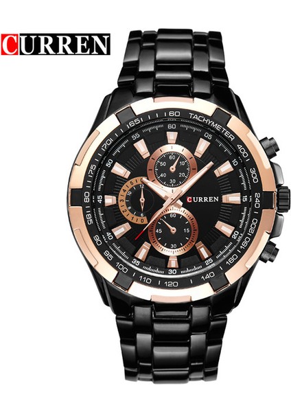 13A Curren Yepyeni Erkek Izle Lüks Spor Kuvars-Izle 30 M Su Geçirmez Saatler Erkek Tam Paslanmaz Çelik Erkek Kol Saatleri Relojes (Yurt Dışından)