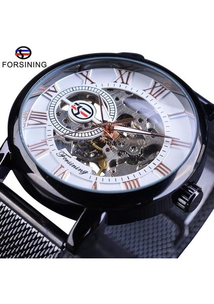 GMT1040-7 Kazanan Ince Kasa Tam Altın Tasarım Retro Ajur Saat Örgü Bant Erkek Mekanik Saatler Üst Marka Lüks Işıltılı Eller (Yurt Dışından)