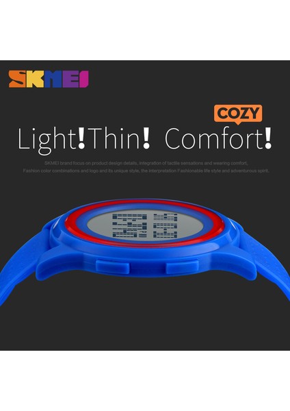 Siyah Wt Kutusu ile Skmeı Erkek Kadın LED Dijital Saat Spor Ince Saatler Su Geçirmez Erkek Kadın Kol Saatleri Relogio Masculino Feminino Saat 1206 (Yurt Dışından) indirimleri