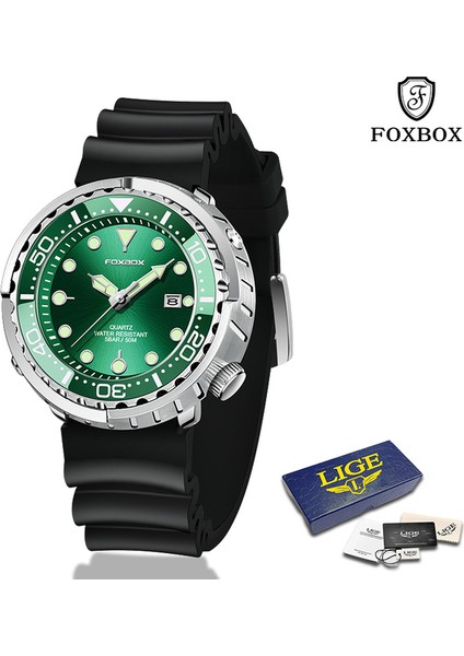 Foxbox Yeni Altın Moda Saatler Erkekler Paslanmaz Çelik Saat Spor Su Geçirmez Saatler Altın Kol Saatleri Erkek Relogio Masculino (Yurt Dışından)