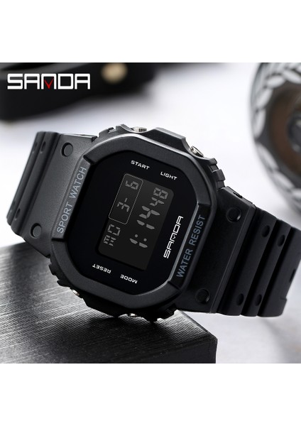 293 Pembe Sanda G Stil Dijital Saat Erkekler Su Geçirmez Ms Izle Spor Erkek Saatler Erkek Kız Elektronik Relogio Masculino Relógio Mulher (Yurt Dışından)