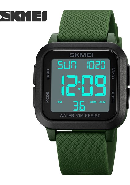 Beyaz Mavi Kutu Erkek Saatler Skmeı Moda Spor Su Geçirmez Dijital LED Geri Sayım Chrono Çalar Saat Erkek Kol Saatleri Reloj Hombre Skmeı Montre (Yurt Dışından) indirimleri