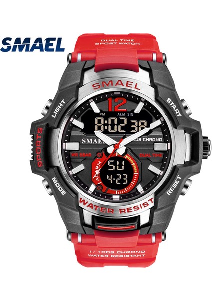 Gül Altın Lüks Marka Moda Erkek Analog Kuvars Saatler Askeri LED Dijital Tarih Aydınlık Erkekler Spor Su Geçirmez Izle Relogio Masculino (Yurt Dışından) fiyatları