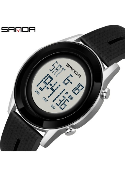 Siyah Gül Altın Sanda Yeni Spor Erkek Saatler LED Dijital Saat Moda Su Geçirmez Askeri Elektronik Saatı Saat Relogio Masculino 6026 (Yurt Dışından) fiyatları