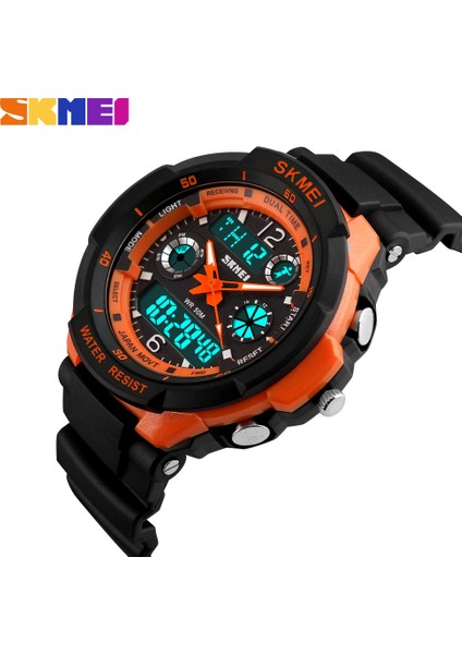 Yeşil S Çocuklar Skmeı Çocuklar Saatler Anti-Şok 5bar Su Geçirmez Açık Spor Çocuk Saatler Moda Dijital Saat Relogio Masculino Kol Saati (Yurt Dışından) fiyatları