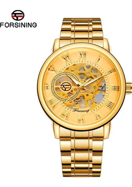 M4G5 Forsining Lüks Izle Adam Mekanik Kol Saatleri Erkekler Için Clockwork El Saati Mekanik Koca Saatler Reloj (Yurt Dışından)