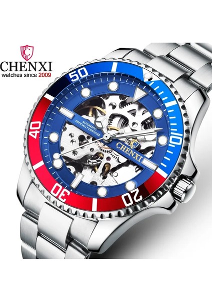 Tüm Altın Chenxı Üst Marka Lüks Spor Mekanik Saat Lüks Altın Izle Erkek Saatler Montre Homme Saat Erkekler Otomatik Izle (Yurt Dışından) fiyatları