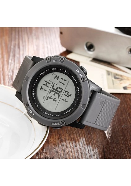 Siyah Beyaz Moda Ohsen Hombre Erkek Dijital Saatler 5ATM Dalış Adam Erkek Spor Gri Kol Saatleri Adam Izle Reloj Masculino (Yurt Dışından) fırsatları