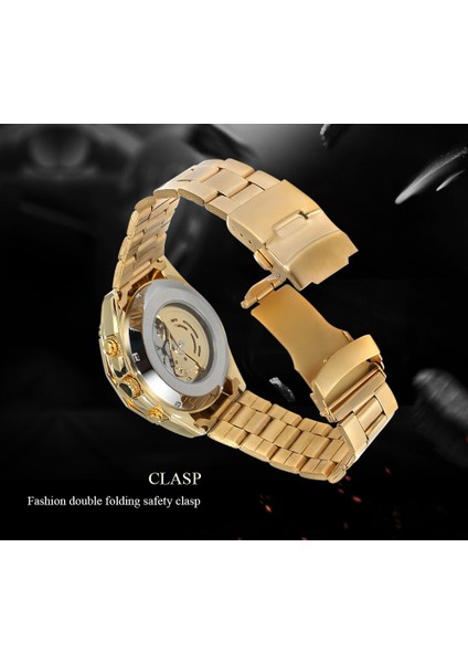 Gümüş Beyaz Forsining Erkek Saat Casual Hollow Su Geçirmez Otomatik Mekanik Erkek Saatleri Iş Elbise Adam Kol Saati Relogio Masculi (Yurt Dışından) modelleri