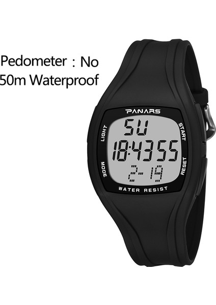 Siyah Synoke Dijital Saatler Erkek Üst Marka Lüks 3D Pedometre Siyah Askeri Spor Izle Erkekler Su Geçirmez Kol Saati 9105 Reloj Hombre (Yurt Dışından)