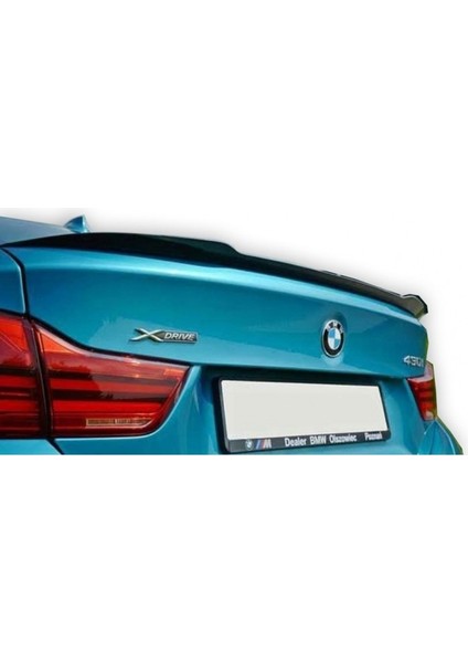 Bmw 4 Serisi F36 Grand Coupe F36 Yarasa Model Piano Black Spoiler (Plastik)