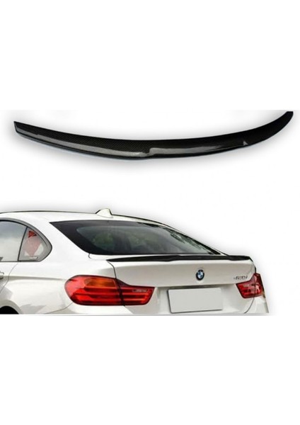 Bmw 4 Serisi F36 Grand Coupe F36 Yarasa Model Piano Black Spoiler (Plastik)